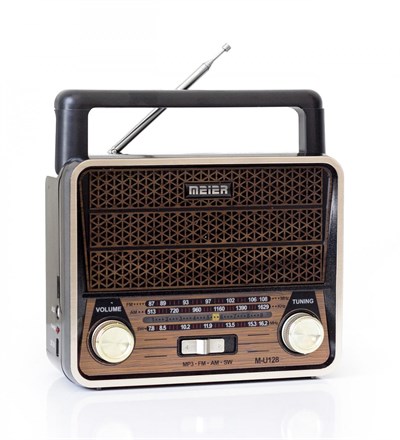 Nostaljik Görünümlü Çok Fonksiyonlu Radyo