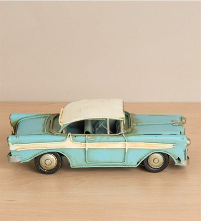 Nostaljik Metal Chevrolet Mavi