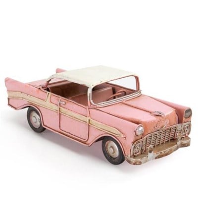 Nostaljik Metal Chevrolet Pembe