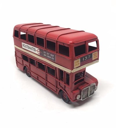 Nostaljik Metal London Minibüs