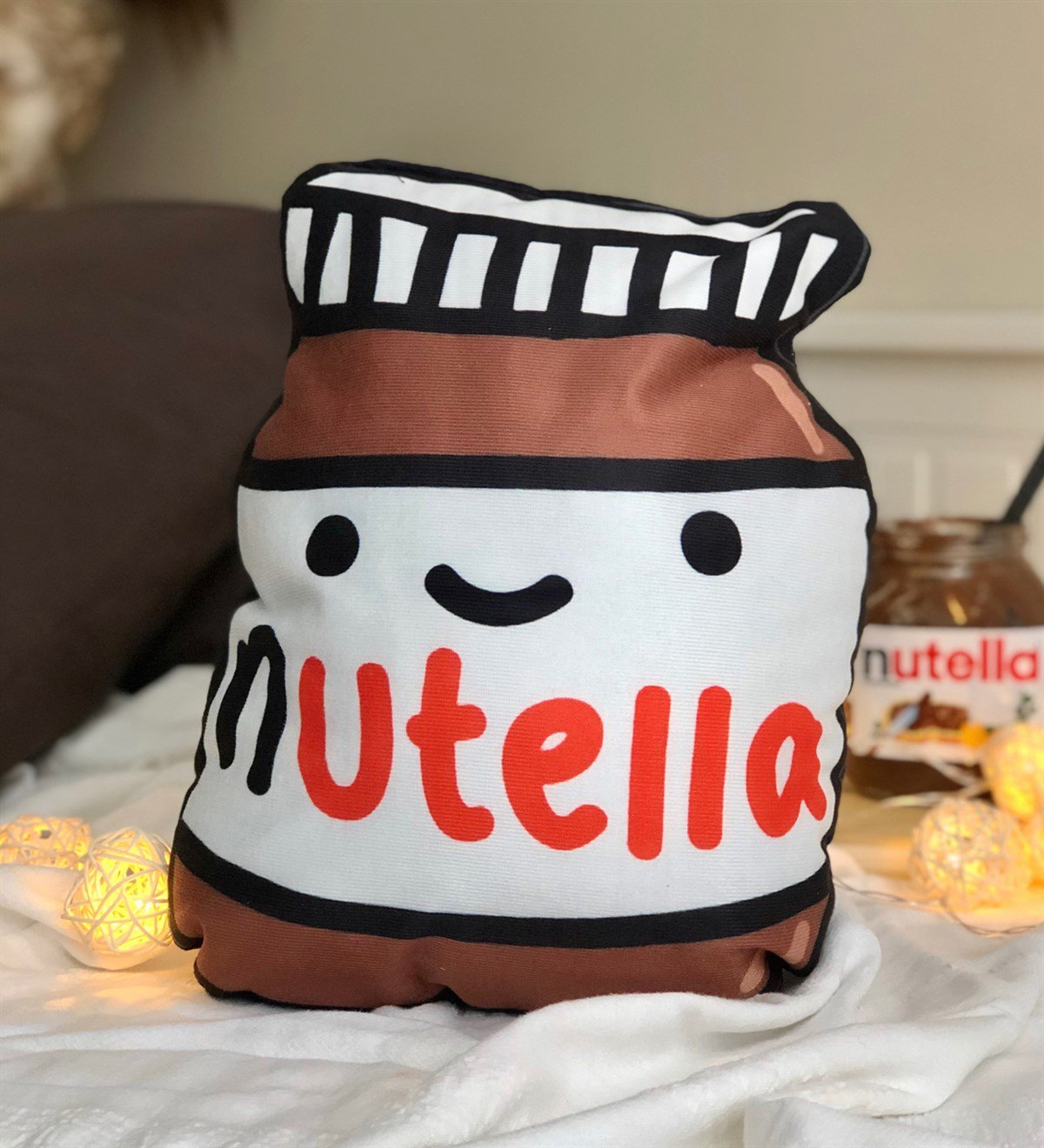 Nutella Tasarımlı YastıkGiftmodaNutella-Yastık