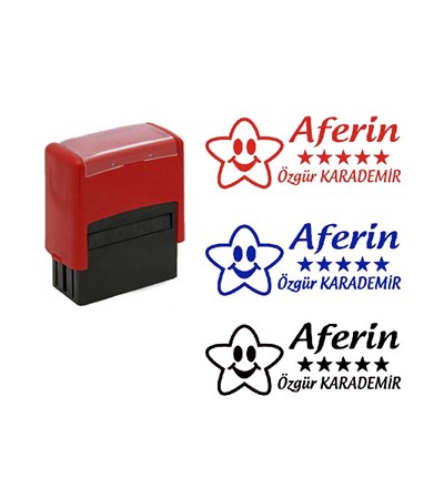 Öğretmene Özel Aferin Kaşe