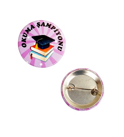 Okuma Şampiyonu Rozet