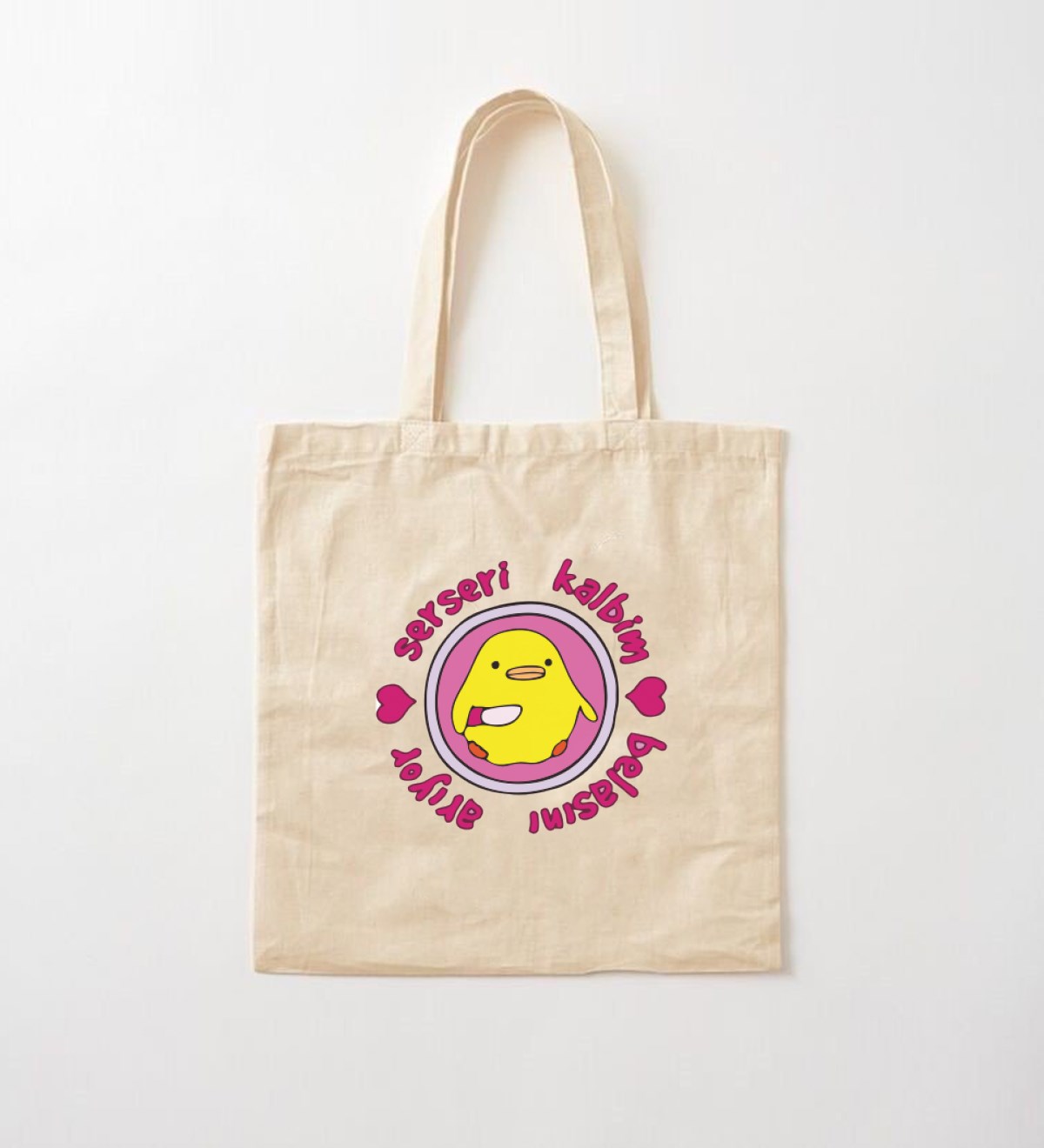 Serseri Kalbim Belasını Arıyor Tasarımlı Bez ÇantagiftmodaGmcnt100027