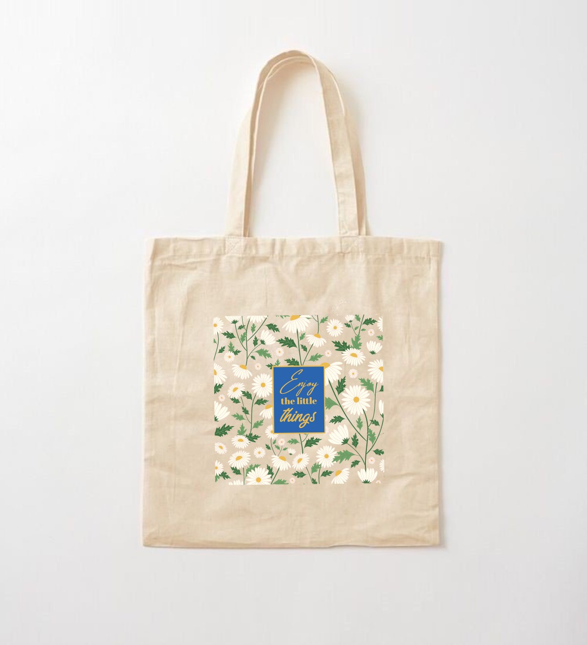 Papatya Tasarımlı Bez ÇantagiftmodaGmcnt100026