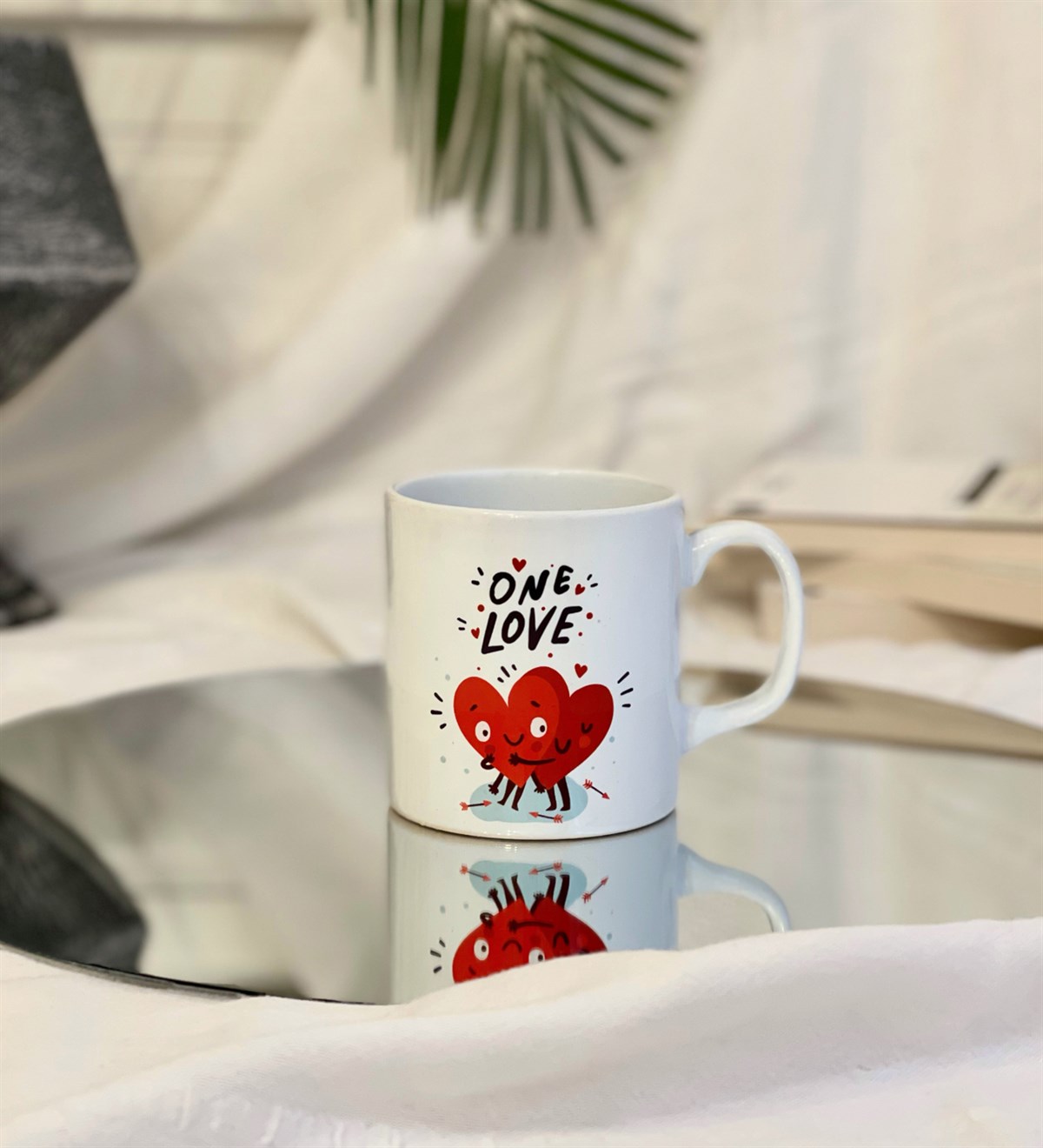 One Love Tasarımlı KupaGiftmodaGmkp100043