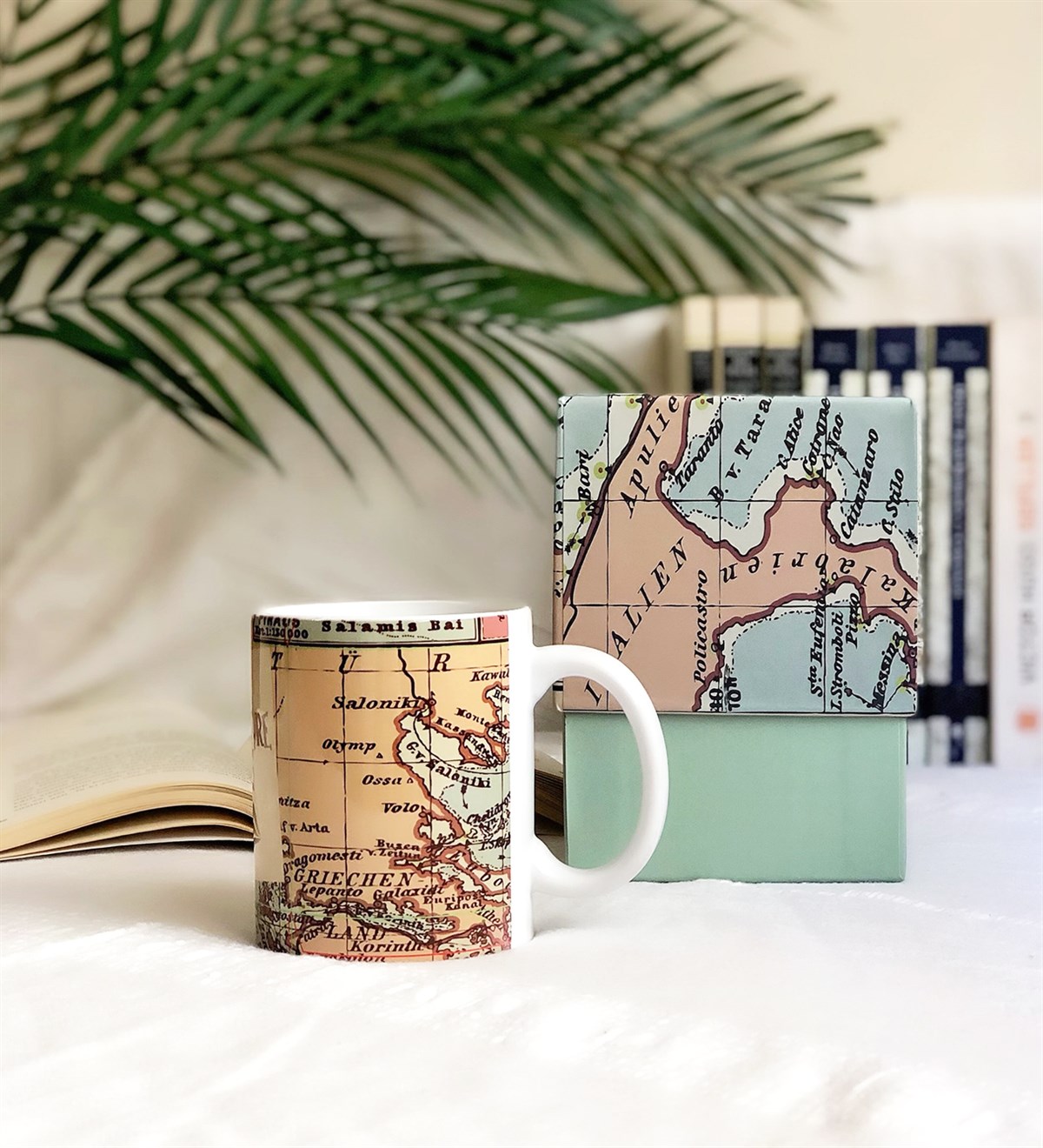 Özel Kutulu Our Adventure Mug Tasarımlı KupaGiftmodaadventure-kutu-kupa