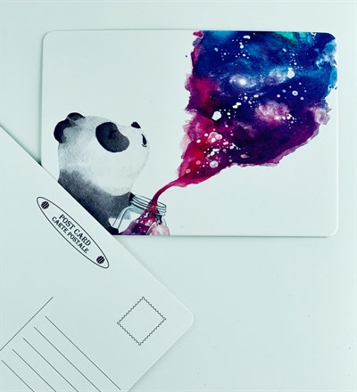 Panda Tasarım Kartpostal