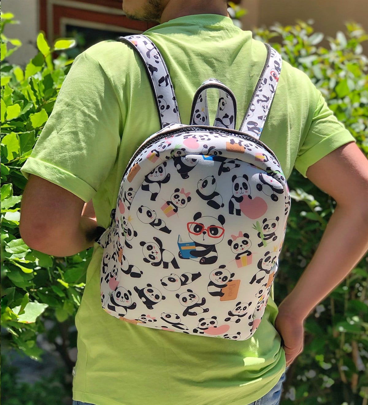 Panda Tasarımlı ÇantaGiftmodaPanda-Çanta