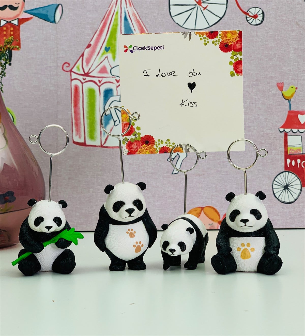 Panda Tasarımlı Not TutacağıGiftmodaGM-2055	