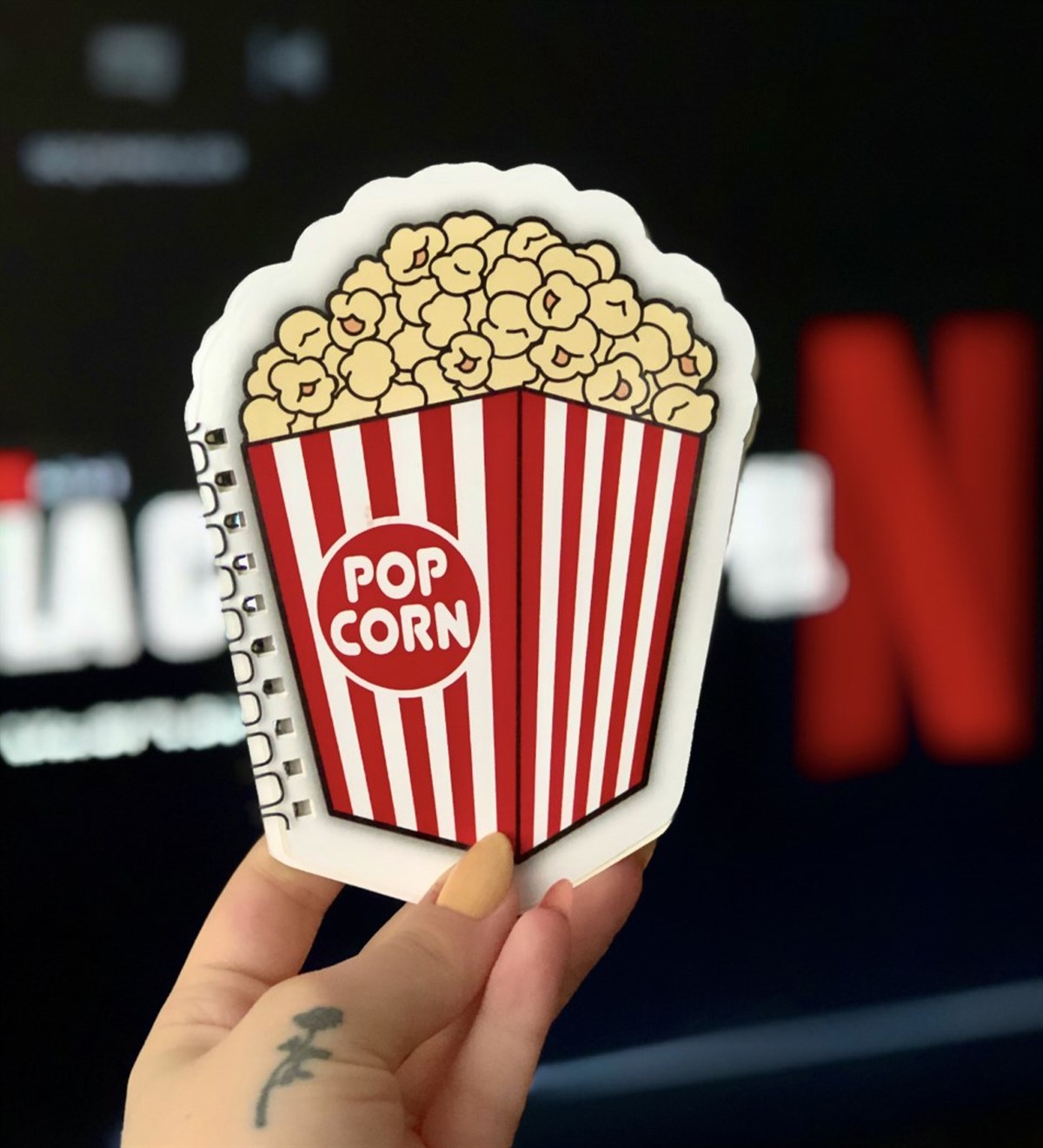 Patlamış Mısır Tasarımlı Şekilli DefterGiftmodaPatlamış-Mısır-Şekilli-Defter