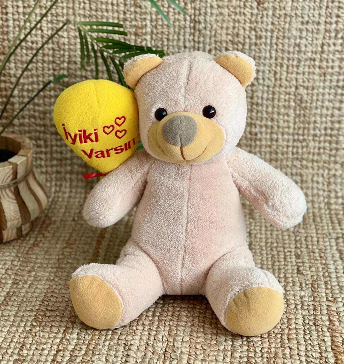 İyiki Varsın Tasarımlı Peluş AyıcıkGiftmodaGmpl00004