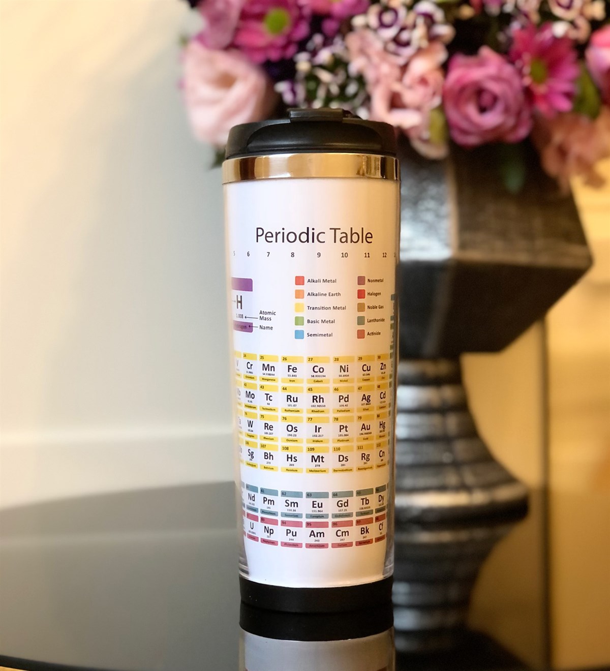 Periyodik Tablo Tasarılı Termos BardakGiftmodaPeriyodik-Tablo-Termos