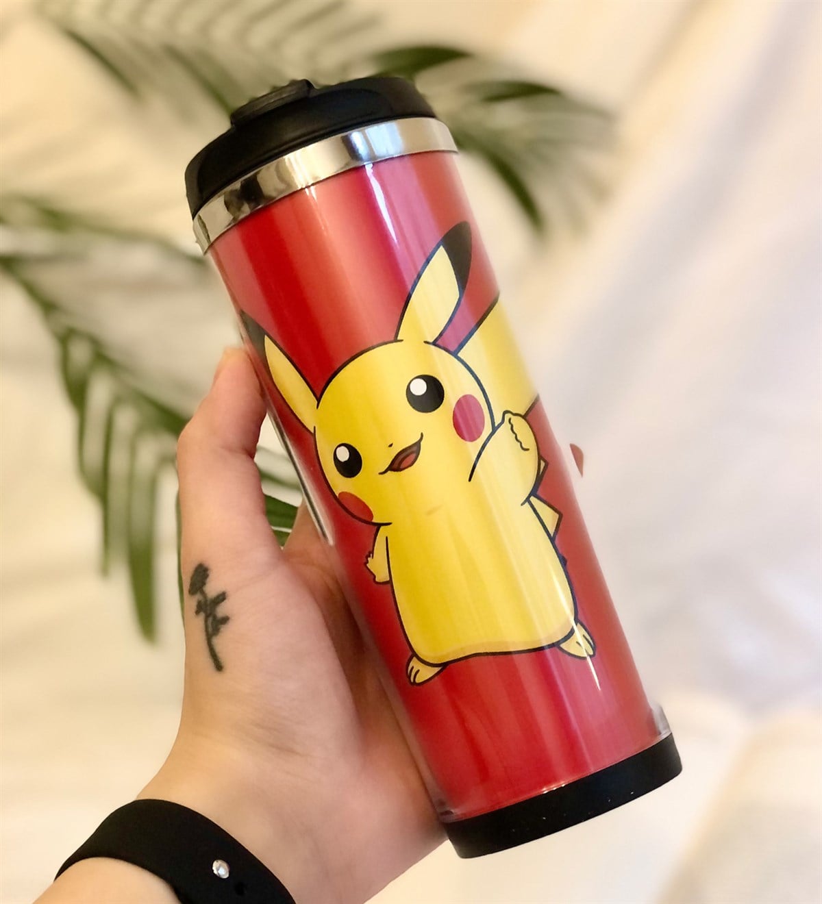Pikachu Tasarımlı Termos BardakGiftmodaPikachu-Termos