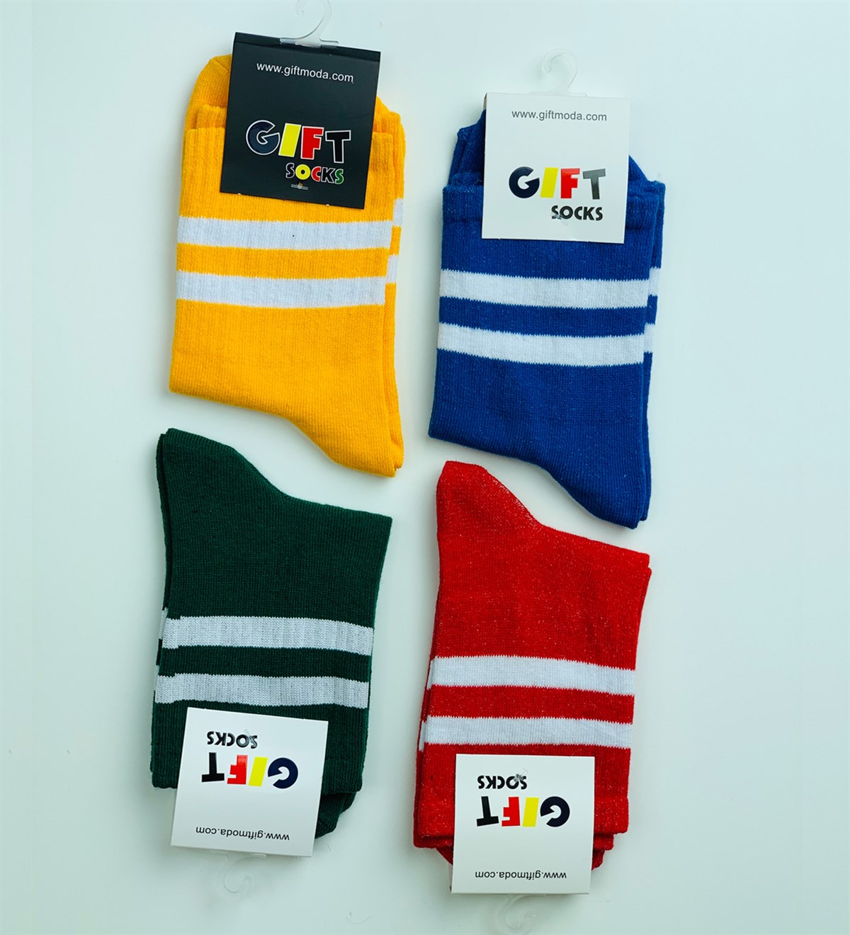 Renkli Çoraplar 4'lü Set