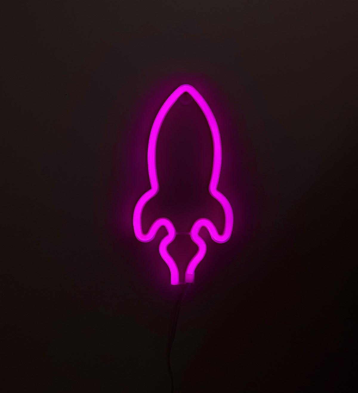 Roket Neon Işıklı Duvar LambasıGiftmodaGm-4146