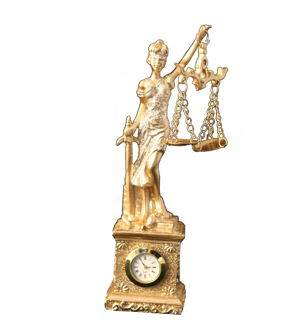 Saatli Adalet Biblo Orta Boy GiftmodaAB072