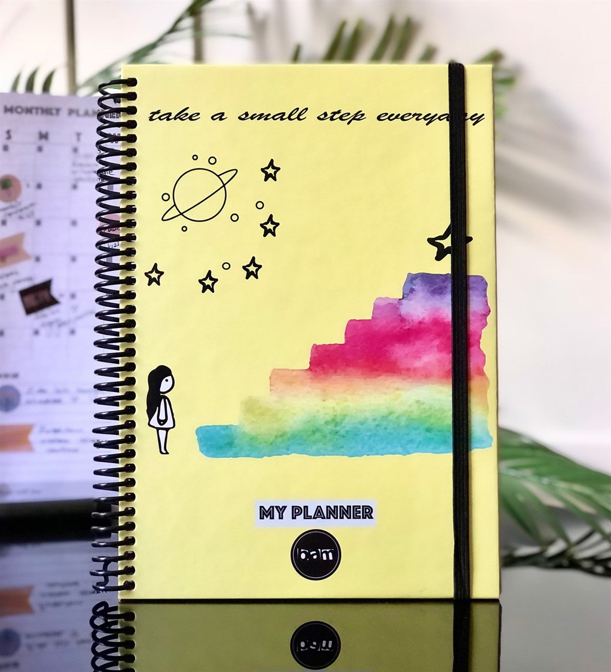 Satürnlü Kız Gökkuşağı Tarihsiz Haftalık PlanlayıcıGiftmodaGmp-021