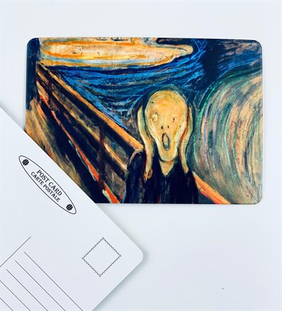 Scream Tasarım Kartpostal