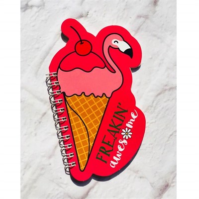 Şekilli Defter Flamingo