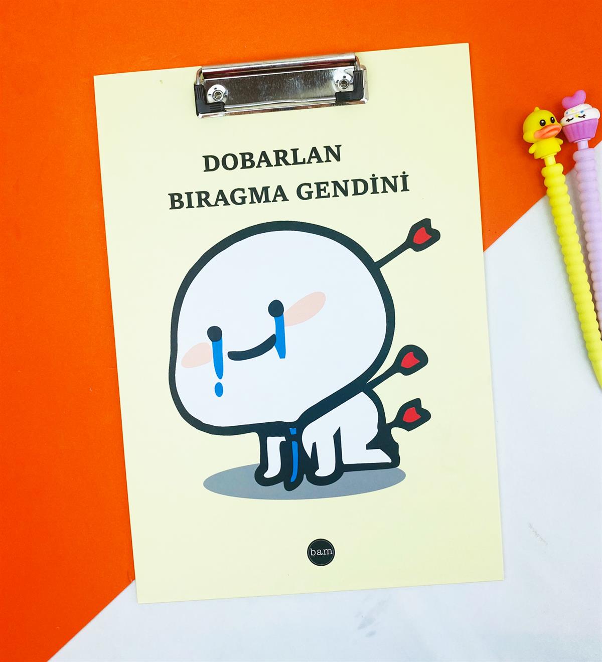 Dobarlan Bıragma Gendini Tasarımlı SekreterlikgiftmodaBAM-248	