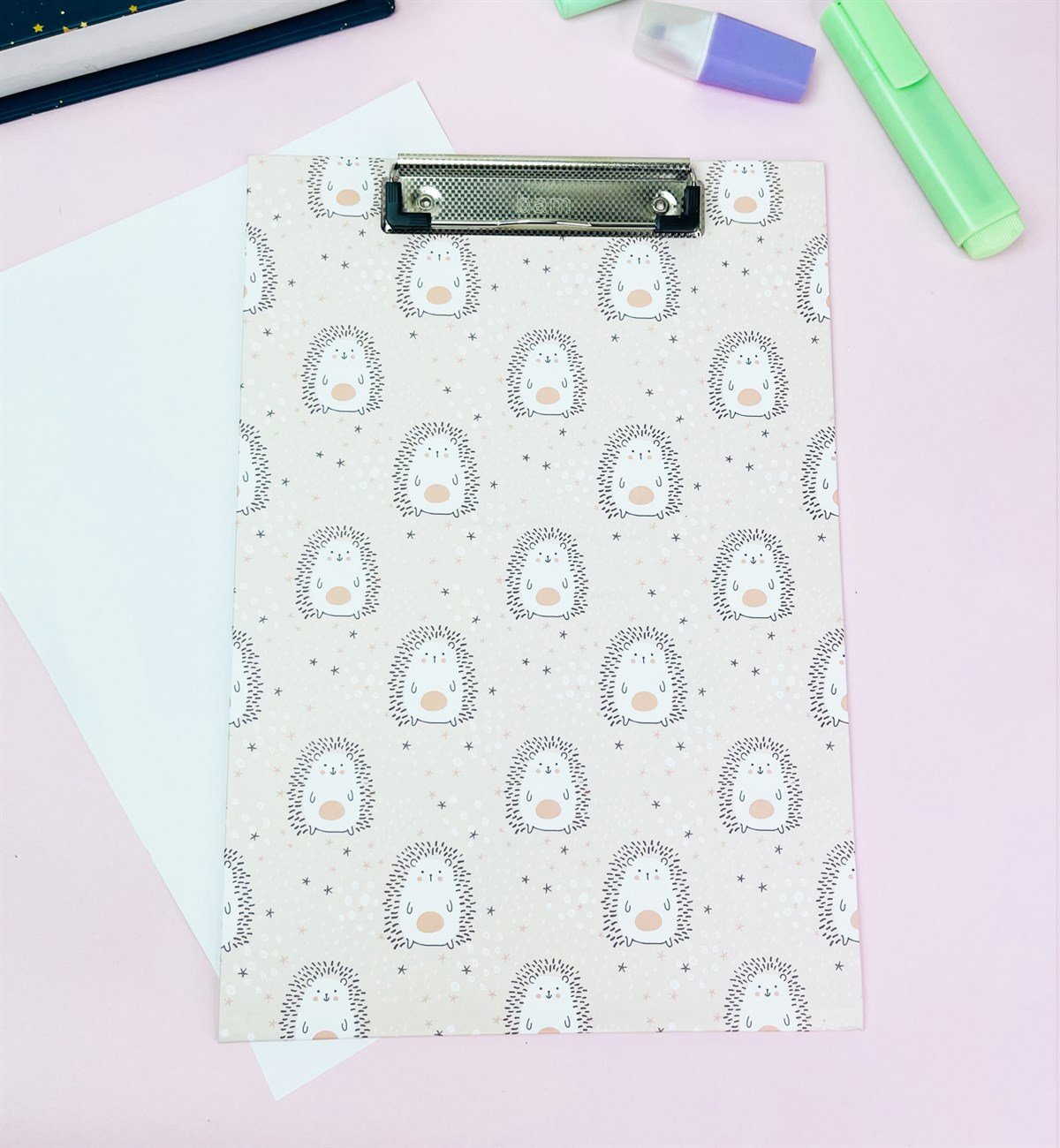 Sevimli Kirpi Tasarımlı SekreterlikgiftmodaGM-SEK-70