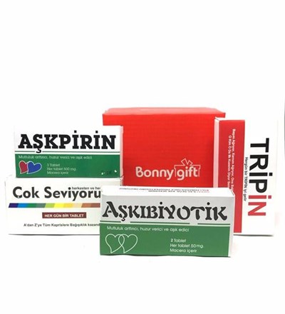 Sevgiliye Özel Aşk Ecza Dolabı