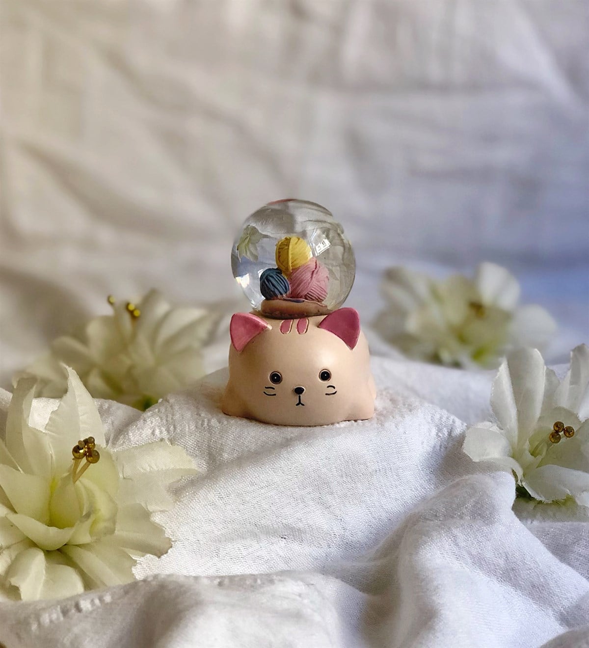 Sevimli Hayvanlar Işıklı Kar KüresiGiftmodaSag-JC0810