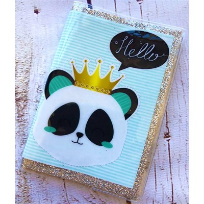 Simli Not Defteri Panda