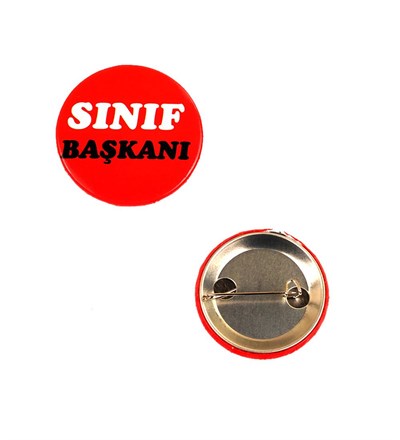 Sınıf Başkanı Rozet