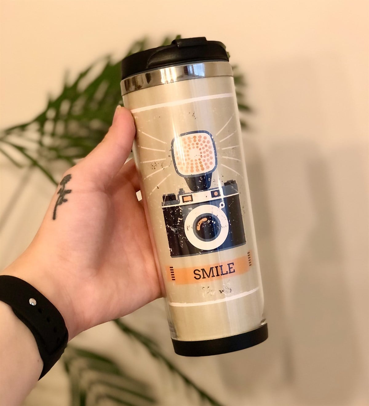 Smile Tasarımlı 400 Ml Mug BardakGiftmodaGmmg100071	