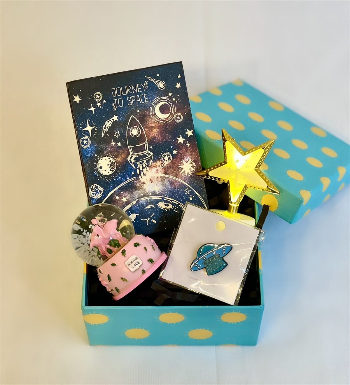 Space Roket Tasarımlı Mini Hediye SetiGiftmodaGmhs100264