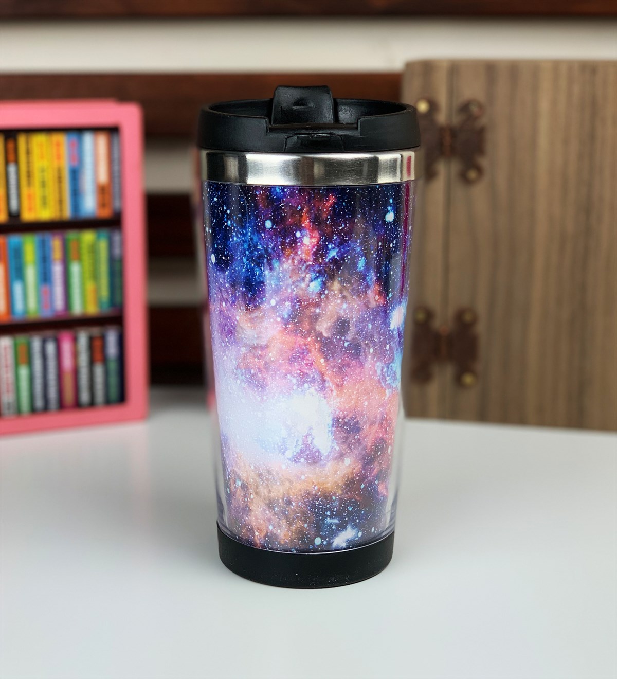 Space Tasarımlı Termos BardakGiftmodaSpace-Termos