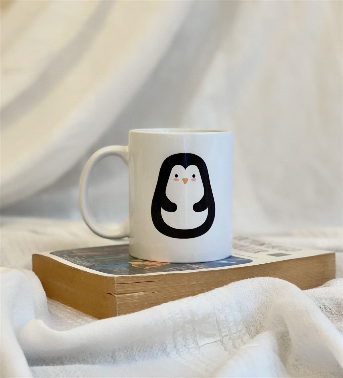 Tatlı Penguen Tasarımlı KupaGiftmodaGmkp100098