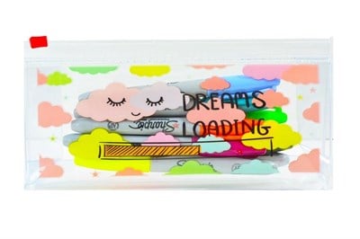 Tatlı Şeffaf Kalemlik Dreams Loading