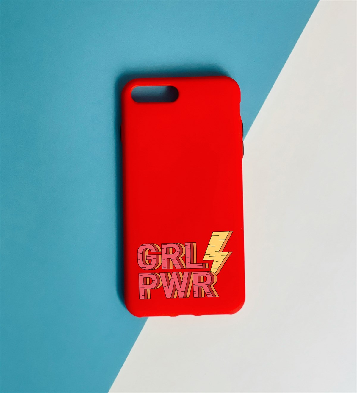 Girl Power Tasarımlı iPhone 8 Plus KılıfgiftmodaGmklf100055
