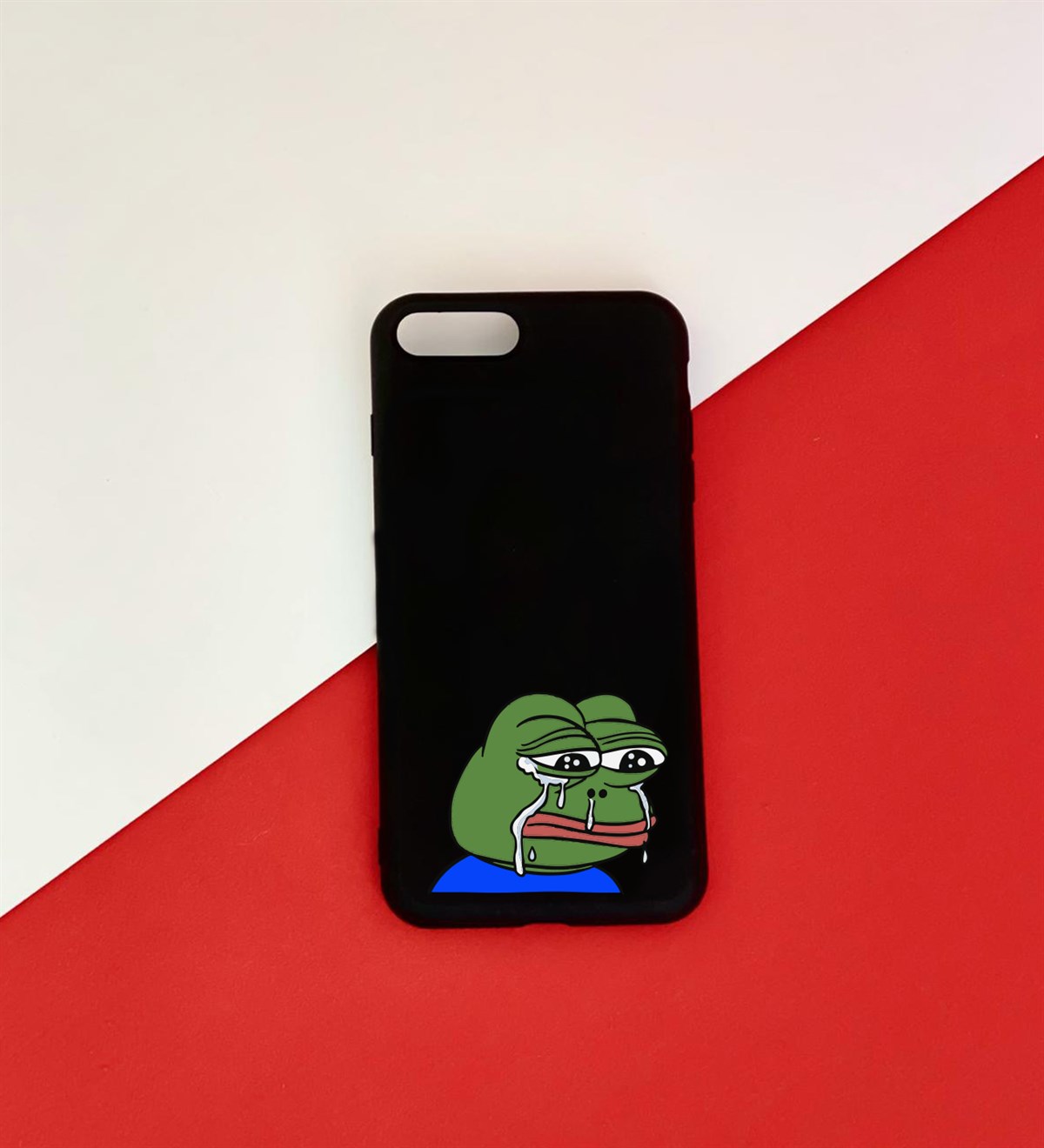 Kurbağa Pepe Tasarımlı iPhone 7 Plus Kılıf giftmodaGmklf100050
