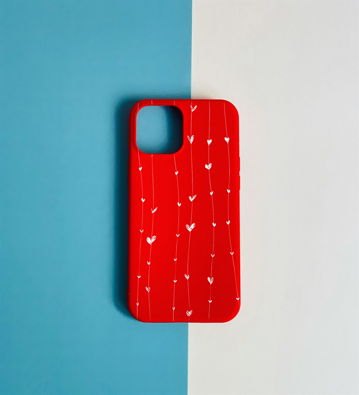 Kalp Tasarımlı iPhone 12 Pro KılıfgiftmodaGmklf100139