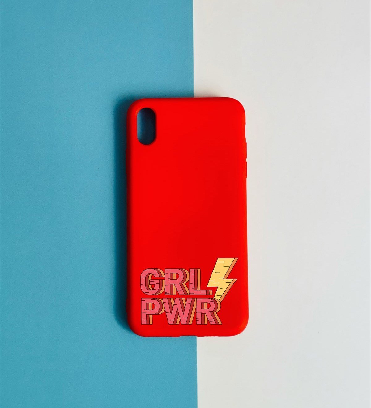 Girl Power Tasarımlı iPhone X KılıfgiftmodaGmklf100065