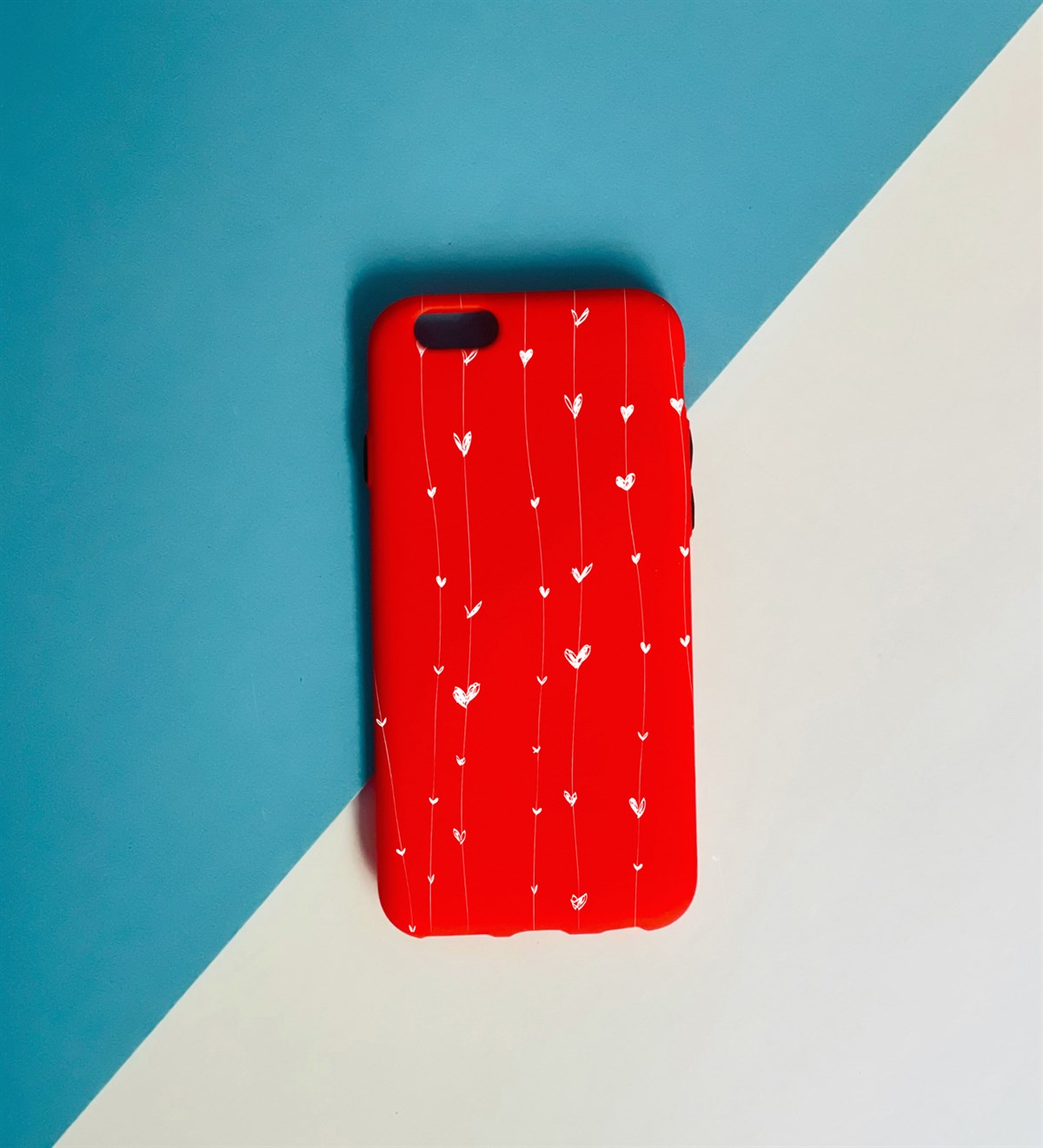 Kalp Tasarımlı iPhone 6 KılıfgiftmodaGmklf100009