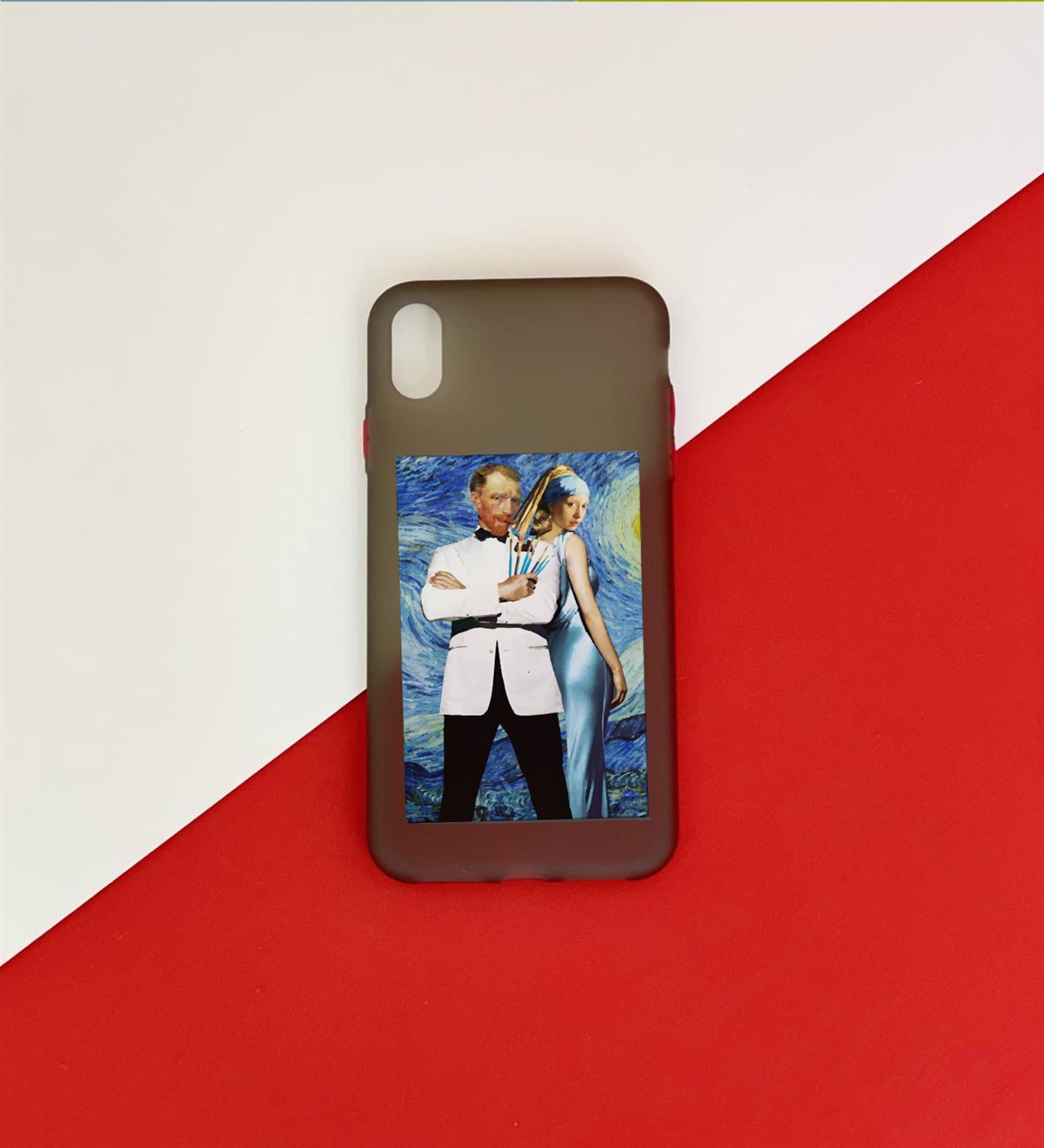 Van Gogh Tasarımlı iPhone Xs Max KılıfgiftmodaGmklf100084