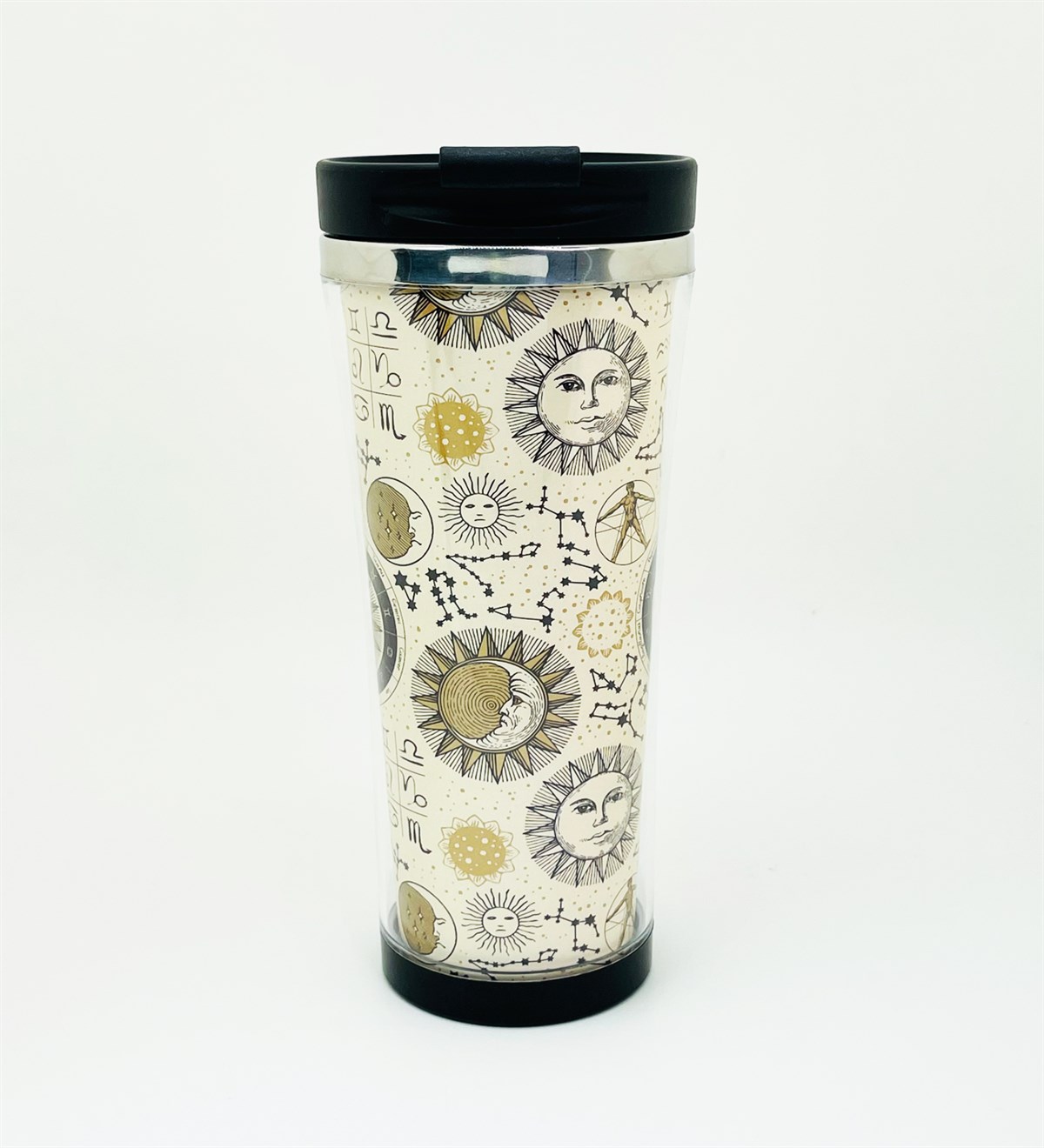 Tarot Ay Ve Güneş Tasarımlı 400 Ml Termos Mug Bardak giftmodaGmmg100127