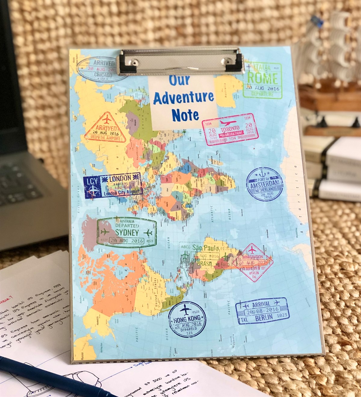 Travel Tasarımlı SekreterlikGiftmodaTravel-Sekreterlik
