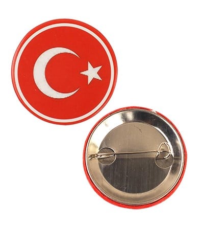 Türk Bayrağı Rozet