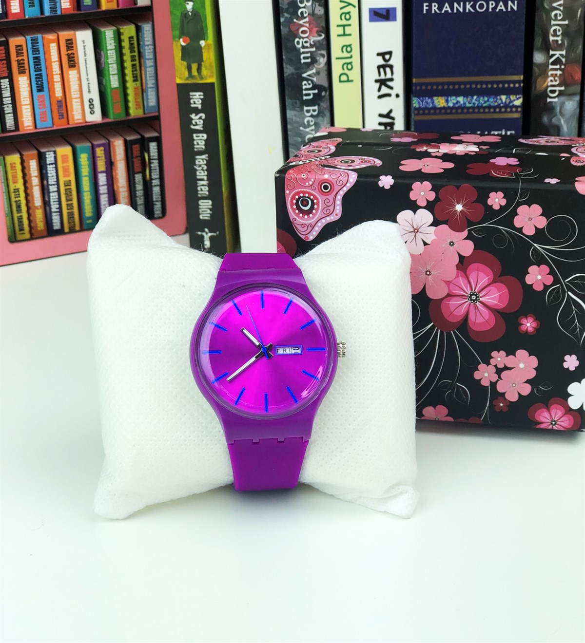 Unisex Mor SaatGiftmodaUnisex-Mor-Saat
