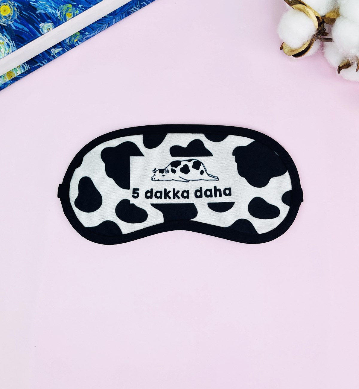 İnek 5 Dakka Daha Tasarımlı Uyku Bandı	giftmodaGmband00010