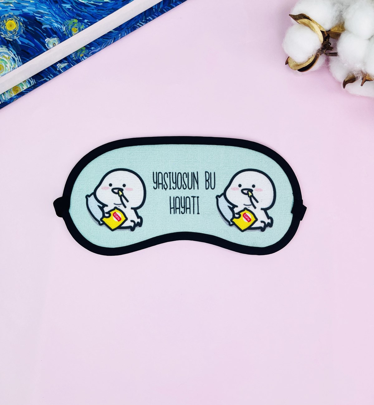 Yaşıyosun Bu Hayatı Tasarımlı Uyku BandıgiftmodaGmband00009