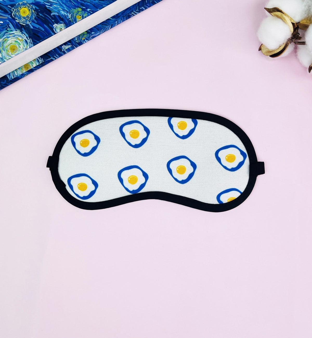 Yumurta Nazar Boncuk Tasarımlı Uyku BandıgiftmodaGmband00004