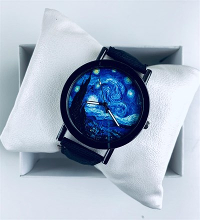 Van Gogh Tasarımlı Unisex Saat
