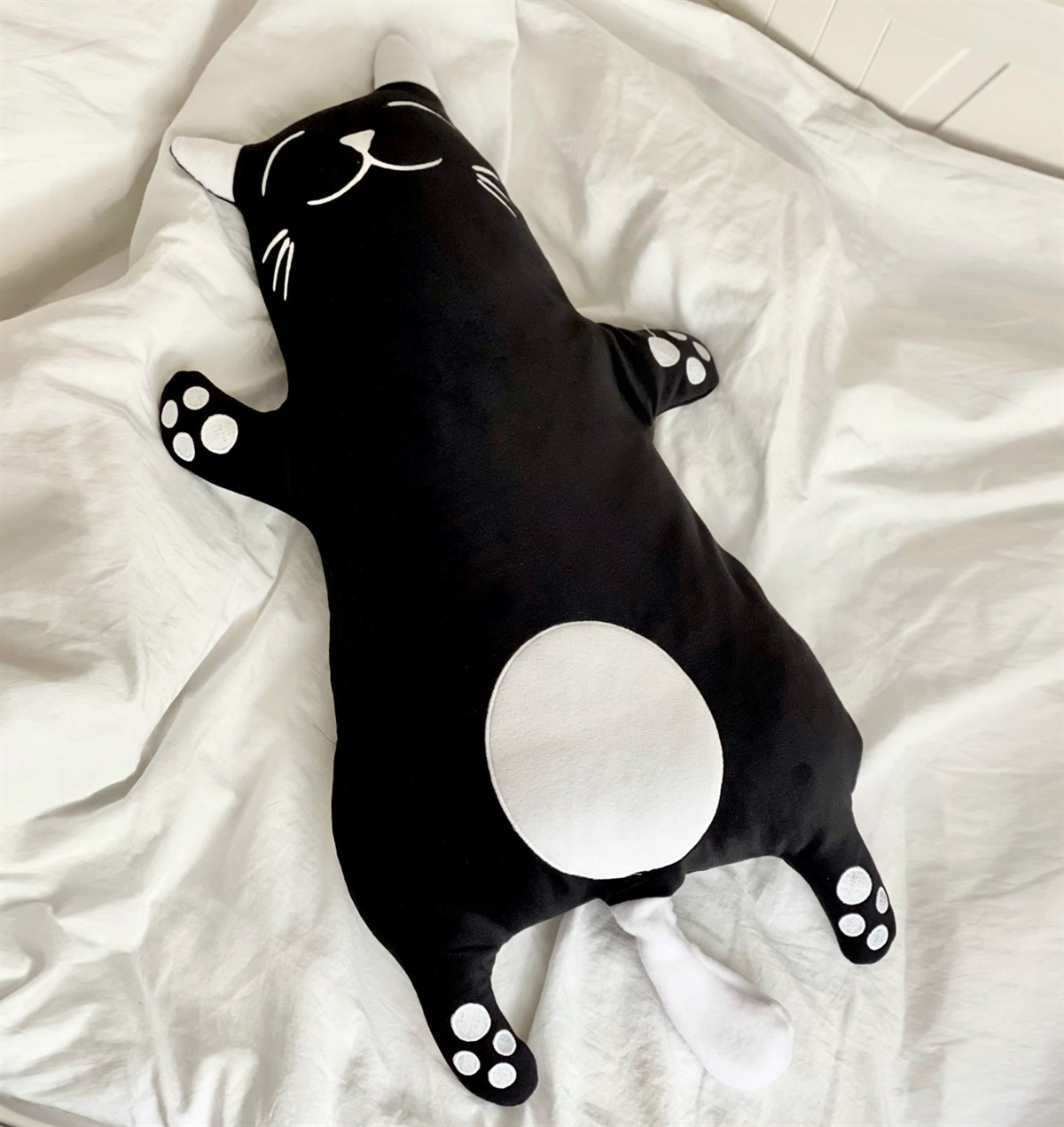 Sevimli Kedi Tasarımlı Peluş YastıkgiftmodaGmy100014